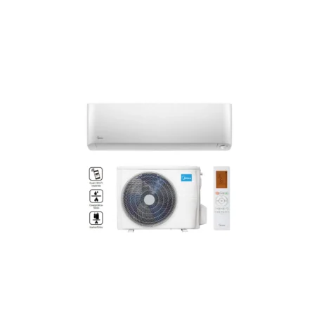 MIDEA OASIS PLUS MOP3-12-SP (MSOPBU-12HRFN8 / MOX330-12HFN8-OP) KLÍMA MONO OLDALFALI SZETT 3,5KW