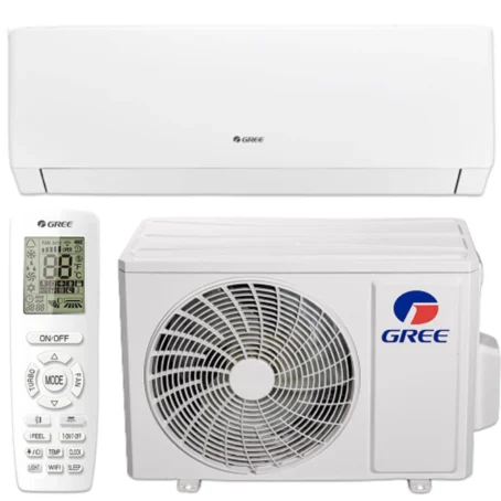 GREE PULSE (GWH18AGD-K6DNA1A/I / GWH18AGD-K6DNA1A/O) KLÍMA MONO OLDALFALI SZETT 4,6KW